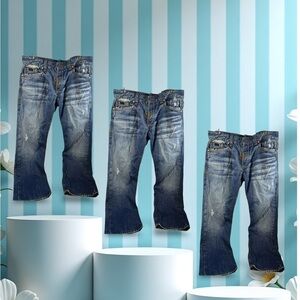 Rivet De Cru Men’s Jeans Straight Size 40X32